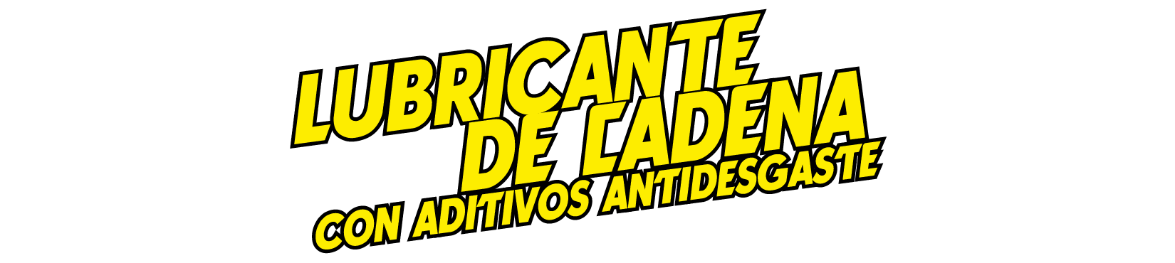 Lubricante de Cadena con Aditivos Antidesgaste